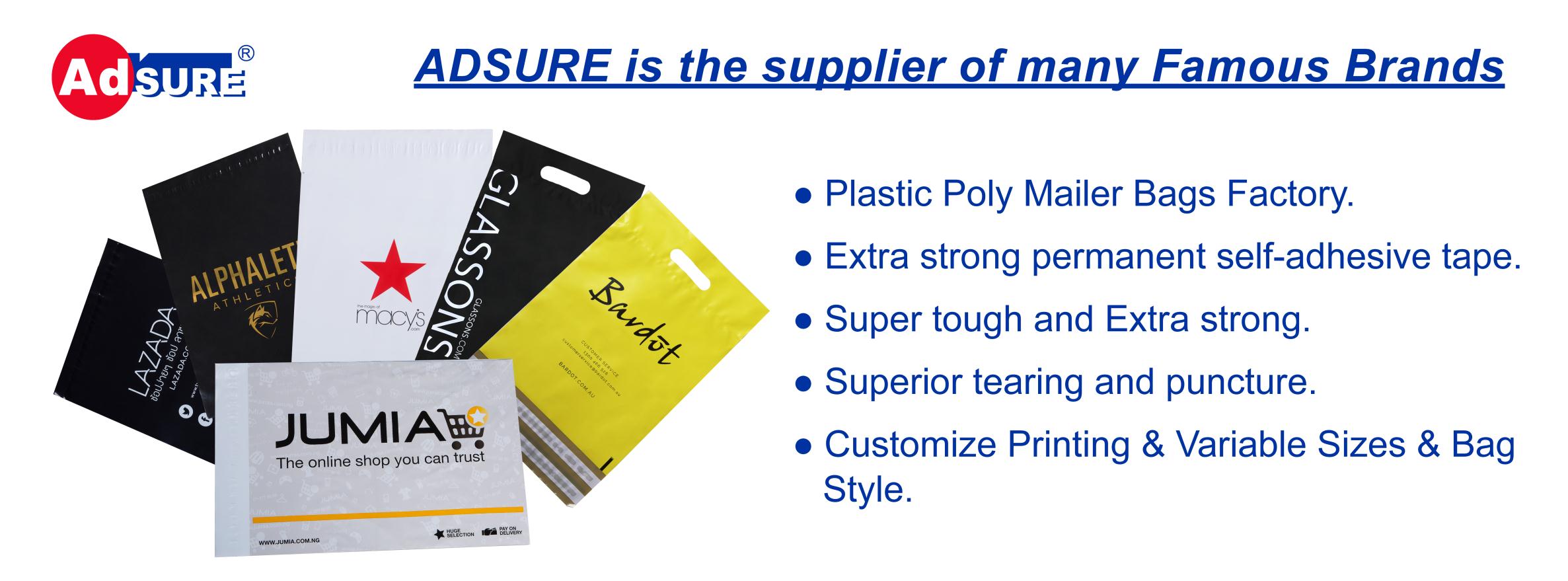 Custom Brand Poly Mailers