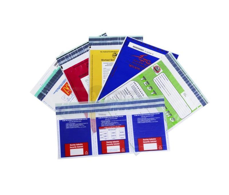 custom tamper evident security bags