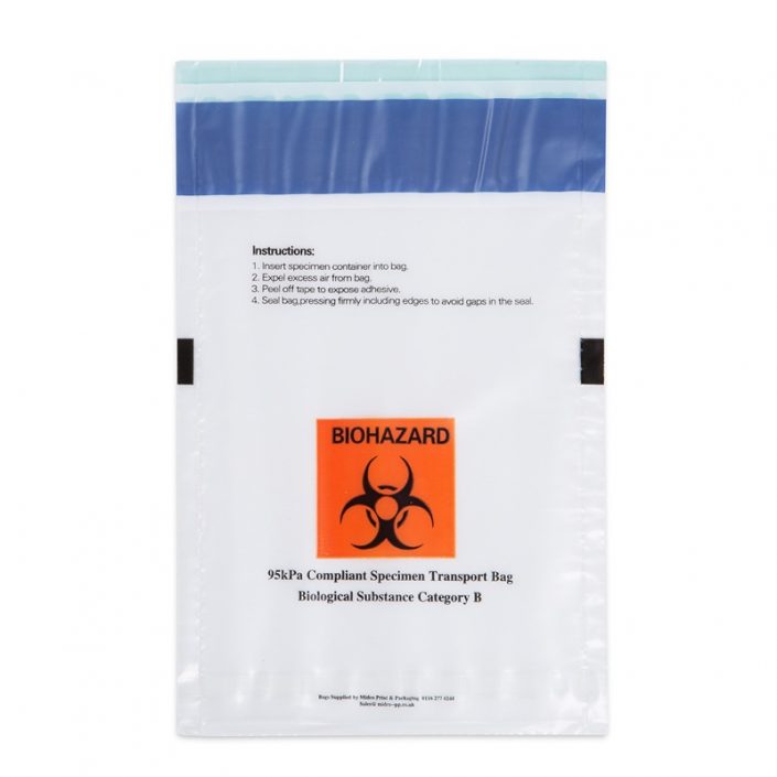 custom specimen evident bags