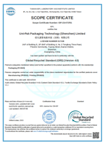 GRS Certificate